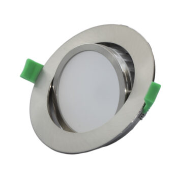 LED Einbaustrahler 12W, Mix 2700K-6000K, schw., chrom