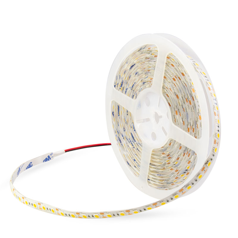 LED Streifen 72 x 3-Chip LEDs/m warmweiß 2700K, 17,2W/m, 24V, IP20