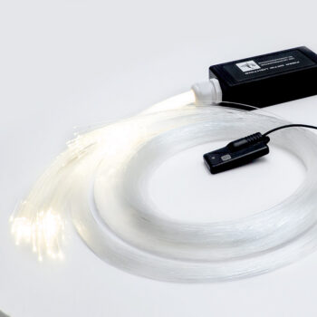 autolock LED Dekolicht LED Glasfaser Sternenhimmel Licht,Glasfaserlampe  LED-Faser Optik, Batterie, Peitsche,7 Farb/23 Effekt-Modus 360° drehbar für  Tanzen